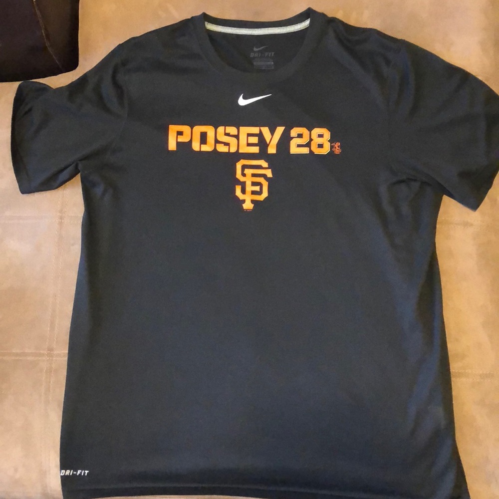 Large Buster Posey Nike Drifit Shirt